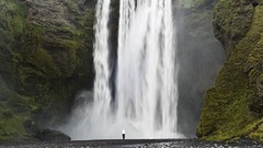 Photographers waterfalls travel iceland