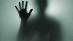 Photography abstract glass ghost