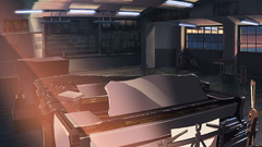 Piano classroom Makoto Shinkai