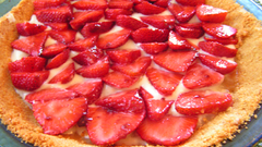 Pie strawberries strawberry Food