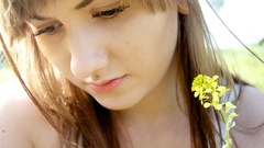 Piercing faces woman