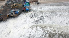 Piers new jersey new york city Hurricane Sandy