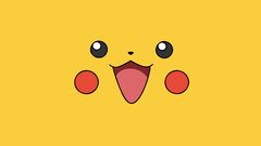 Pikachu faces simple Pokemon