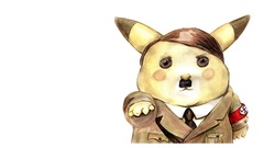 Pikachu funny Adolf Hitler