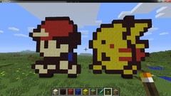 Pikachu minecraft