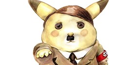 Pikachu Pokemon Nazi Adolf Hitler