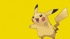 Pikachu Simple Background Pokemon