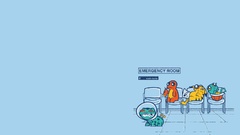 Pikachu squirtle hospital charmander