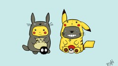 Pikachu totoro crossovers