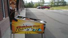 Pinball Indiana jones game