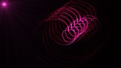 Pink abstract colors waves backgrounds digital art