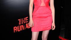 Pink dress Celebrity Kristen