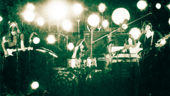 Pink floyd lights monochrome