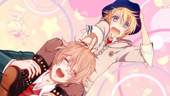 Pink glasses tie hats prince blondes blue eyes closed eyes 