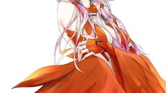 Pink hair anime girls guilty crown yuzuriha inori