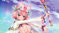 Pink hair anime girls happoubi jin no bra Kaku-San-Sei Million 