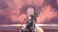 Pink hair anime girls pixiv fantasia