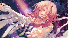 Pink hair guilty crown yuzuriha inori