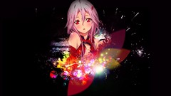 Pink hair long hair anime girls guilty crown yuzuriha inori 