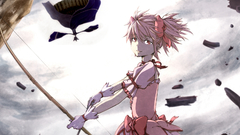 Pink hair mahou shoujo