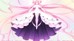 Pink hair mahou shoujo