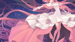 Pink hair mahou shoujo