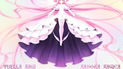 Pink hair mahou shoujo