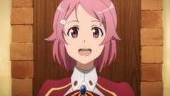 Pink hair pink eyes anime girls short hair open mouth hair 