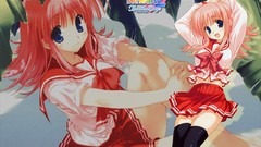 Pink hair school uniforms seifuku to heart to heart 2 kouno 