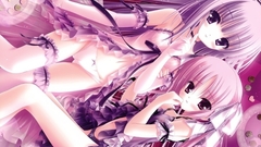 Pink hair tights lolicon