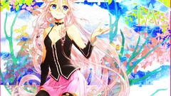 Pink hair vocaloid ia