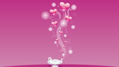 Pink Hearts sparkles