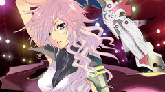 Pink Lightning hair Anime Manga