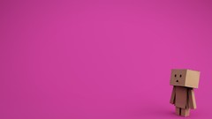 Pink lonely danboard