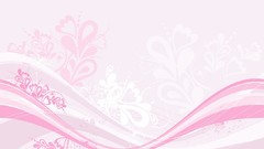 Pink modern floral high Resolution