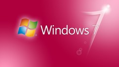 Pink Operating Systems windows 7