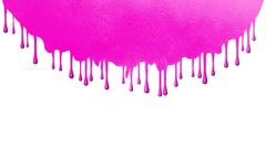 Pink paint abstract white background simplistic