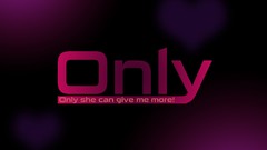 Pink purple symbol saying