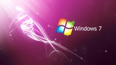 Pink windows 7