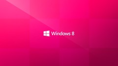 Pink windows 8