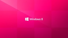 Pink windows 8