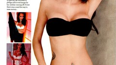 Pink woman Celebrity tattoos models Jessica Jane Clement