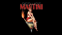 Pinups black background matchsticks