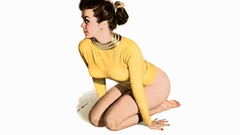 Pinups bottomless artwork