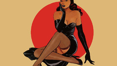 Pinups Simple Background