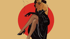 Pinups Simple Background