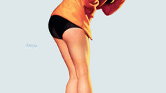 Pinups Simple Background