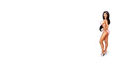 Pinups white background