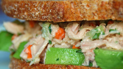 Piquant spicy sandwiches food