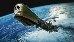 Pirates Earth spaceships vehicles outer space captain harlock